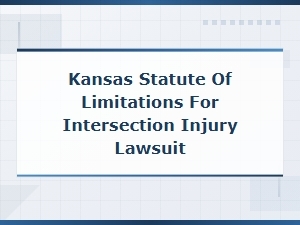 Kansas Time Limit for Filing an Intersection Injury Claim